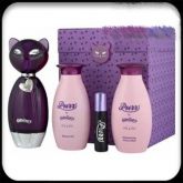 PURR by KATY PERRY for WOMEN 4pc GIFT SET 3.4 oz EDP + 4.0 B