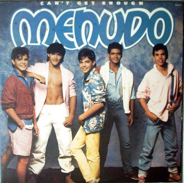 MENUDO CAN'T GET ENOUGH LP VINYL 1987 BRAZIL RARE