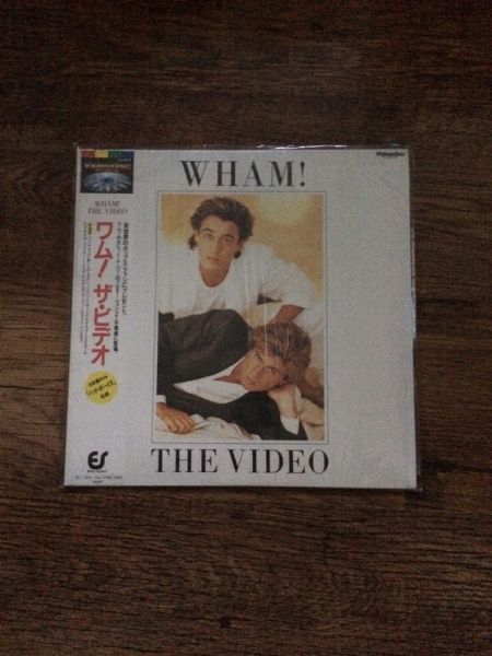Wham! ‎– The Video LASERDISC JAPAN