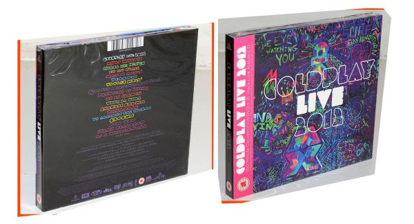 COLDPLAY Live 2012 CD + DVD Digipak BOX