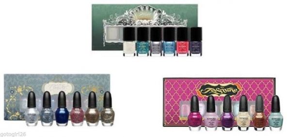 Sephora Disney Collection Nail Polish Sets ~ Ariel, Jasmine