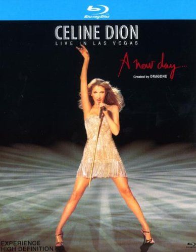 Celine Dion Live in Las Vegas A New Day  DVD bluray