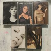 MARIAH CAREY Cassette Tapes K7 SET 5