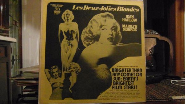 MARILYN MONROE Les Deux Jolies Blondes  LP