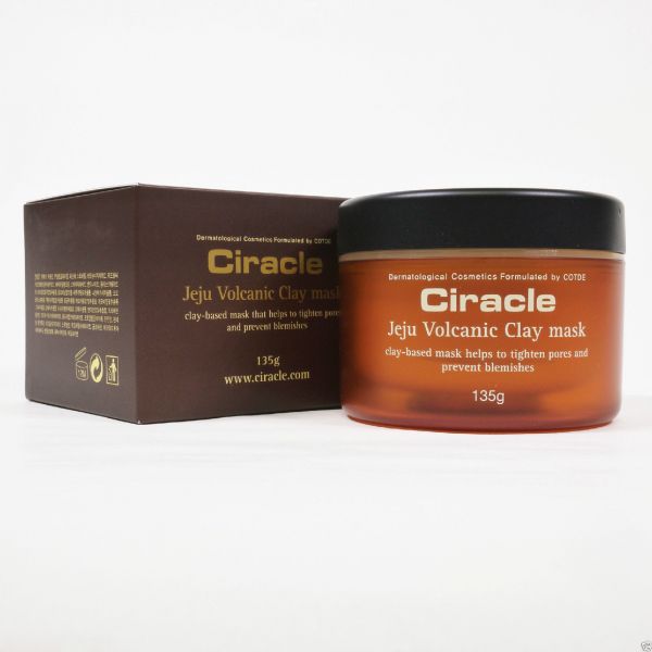 Ciracle Jeju Volcanic Clay Mask 135g Blackhead Pores Sebum