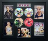 Pink Signed Ltd Edition 4 CD Photo & Guitar Pick Commemorati