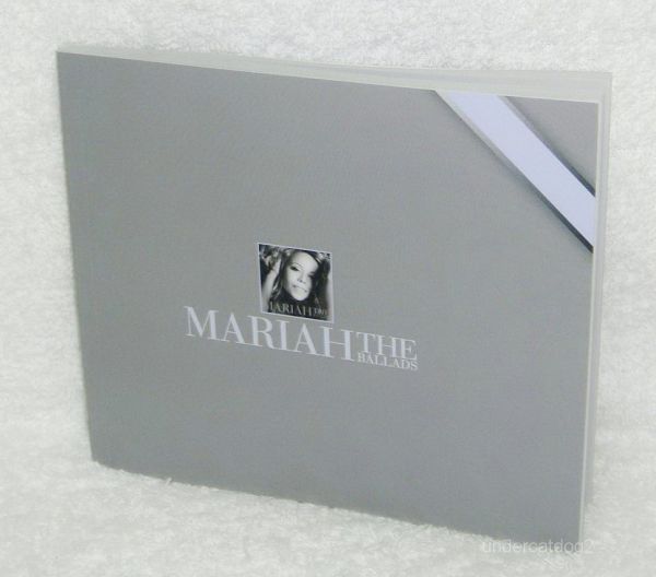 Mariah Carey The Ballads Taiwan Promo NOTEBOOK Rare!