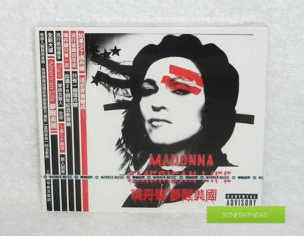 Madonna American Life Taiwan CD
