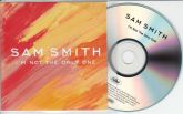 SAM SMITH I'm Not The Only One CD