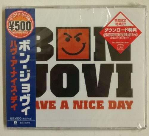 Bon Jovi - Have A Nice Day CD JAPAN