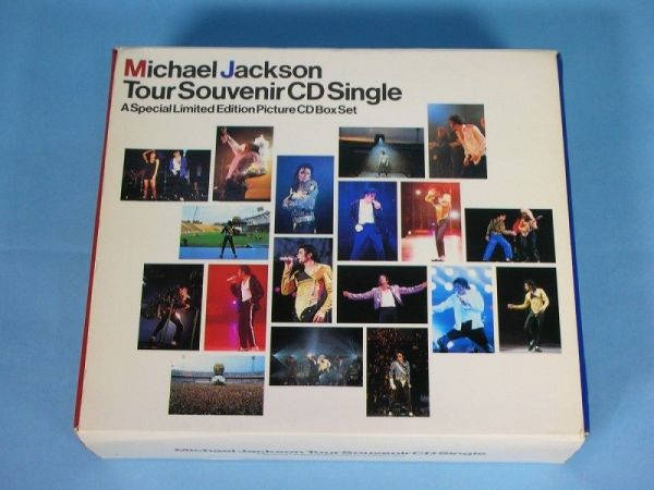 Michael Jackson Tour Souvenir CD Single 5CD BOX SET japan