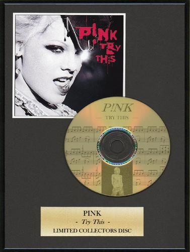 PINK / P!NK - Framed Collectors Display