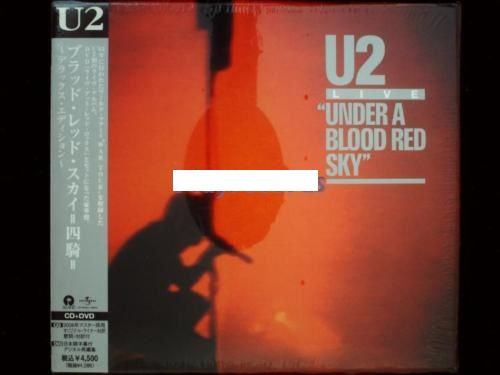 U2 ‎– Under A Blood Red Sky CD+DVD