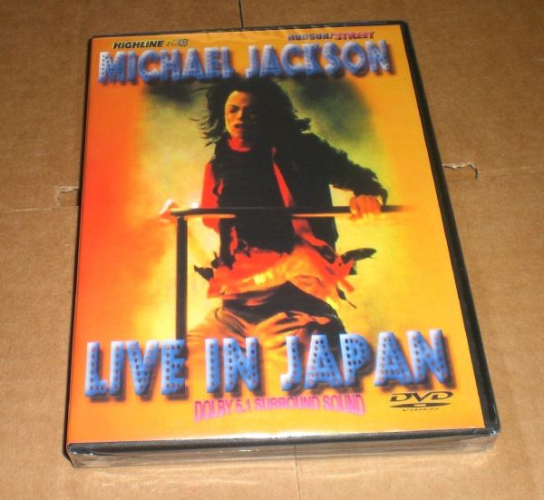 Michael Jackson - Live In Japan (DVD, 2009)