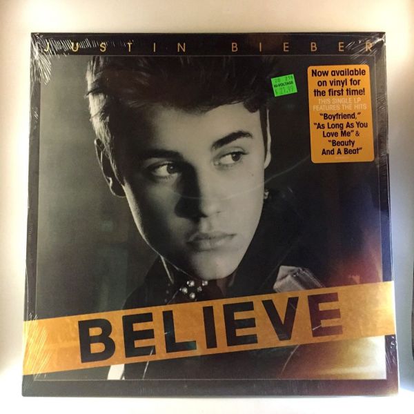 Justin Bieber Believe LP VINYL