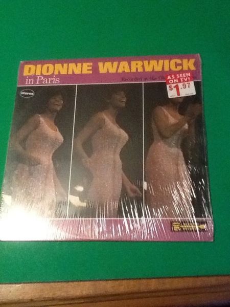 Dionne Warwick In Paris LP VINYL