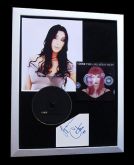 CHER+BELIEVE+SIGNED+TURN TIME+UNIQUE+FRAMED=100% AUTHENTIC+E