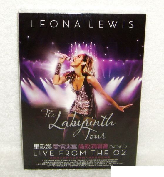 Leona Lewis THE LABYRINTH TOUR LIVE FROM THE O2 Taiwan DVD+CD