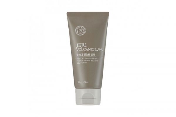 The FACE Shop JEJU VOLCANIC LAVA PEEL OFF CLAY NOSE MASK  50G