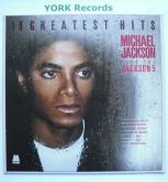 MICHAEL JACKSON - 18 Greatest Hits - LP Record