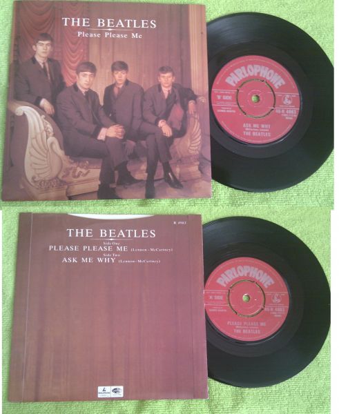 THE BEATLES PLEASE PLEASE ME ASK ME WHY SINGLES COLLECT