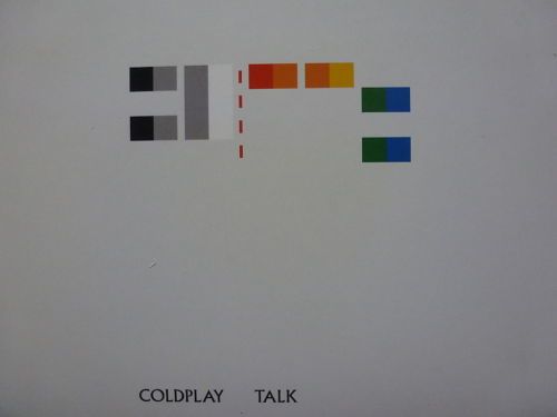 COLDPLAY 45 RPM 7" - Talk